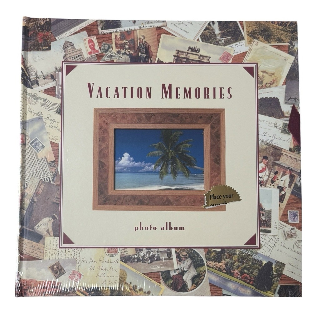 New Seasons Vacation Photo Memories Photo Album Scrapbook Journal Areas